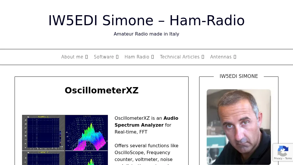 Audio Spectrum Analyzer - OscilloMeter