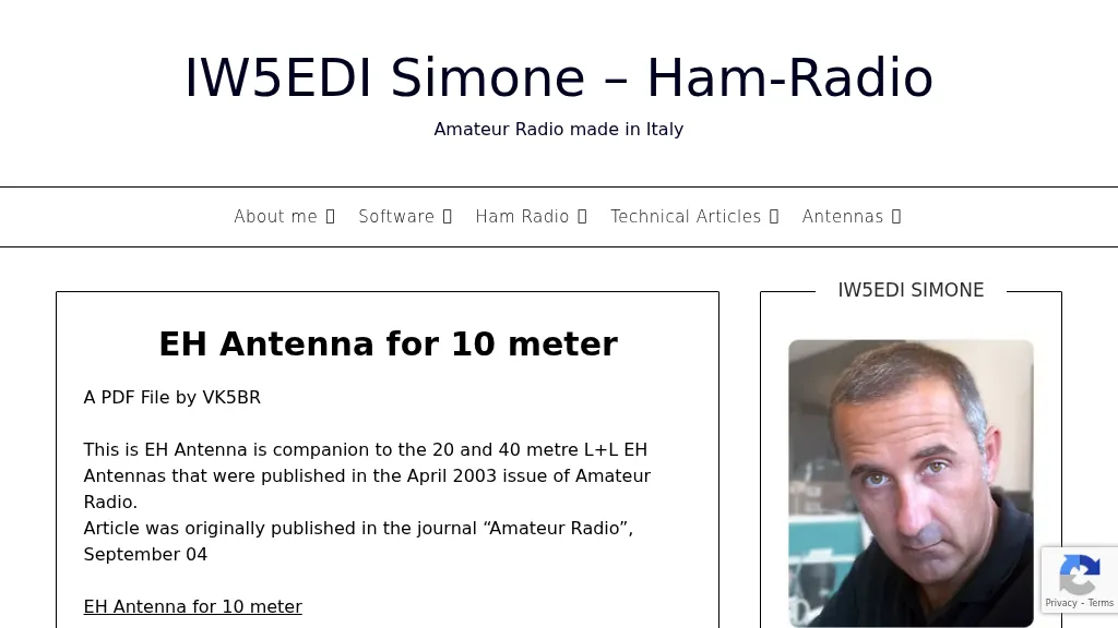 10 Meters EH Antenna