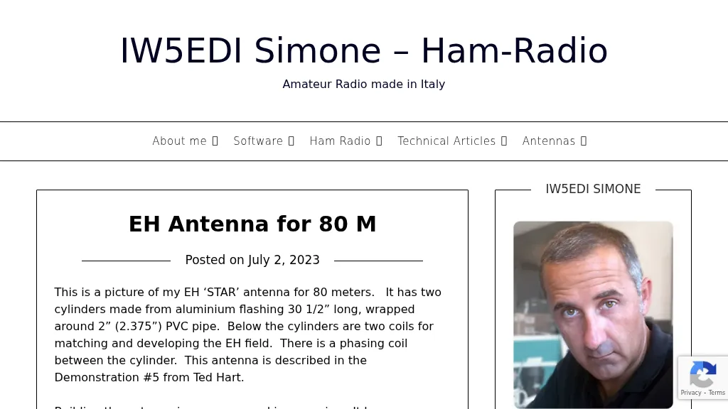 80 Meters EH Antenna plan