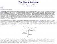 How to Construct a Dipole