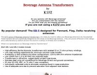 K1FZ Beverage Antenna Transformers