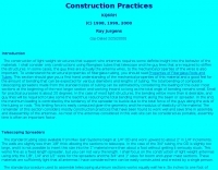 DXZone Construction Practices
