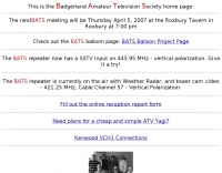 BATS homepage