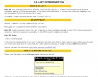 DXZone DX-LIST Email Reflector