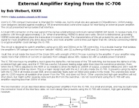 DXZone IC-706 Amp T/R Interface, K6XX