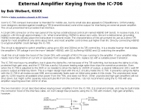 IC-706 Amp T/R Interface, K6XX