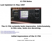 IC-756 Notes