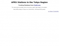 APRS in Tokyo