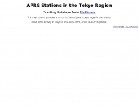 DXZone APRS in Tokyo