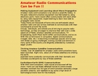 Ham Radio communications can be fun !