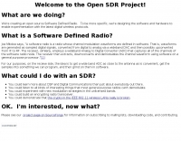 OpenSDR -- Software Defined Radio Picture