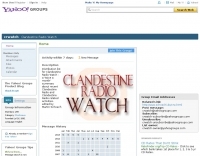 CRWATCH : clandestine radio watch