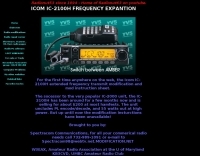 DXZone ICOM IC-2100H Frequency expansion