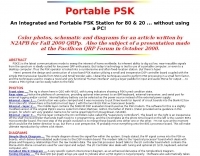 Portable PSK Station