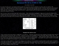DXZone Kenwood Mc-60 to Icom IC746