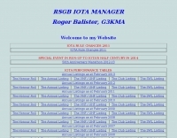 DXZone G3kma, iota manager's website