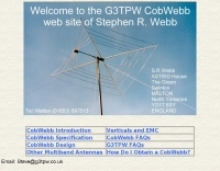 The G3TPW CobWebb HF Antenna Picture