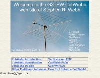 The G3TPW CobWebb HF Antenna