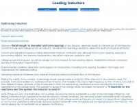 DXZone Optimizing Inductors
