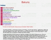 Baluns in theory