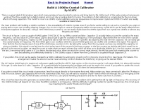 DXZone Build A 100Khz Crystal Calibrator