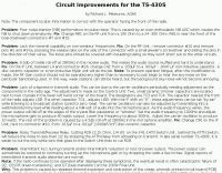 DXZone Circuit Improvements for the TS-430S