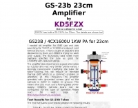 KD5FZX 23 CM GS-15B PA