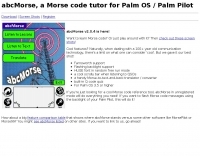 DXZone abc Morse Code for Palm
