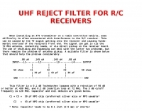 DXZone UHF Reject filter