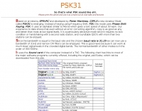 DXZone WM2U's PSK31 Page