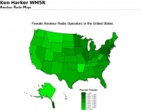 Female Amateur Radio Operatrors in the USA