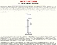 DXZone Short HF Antenna