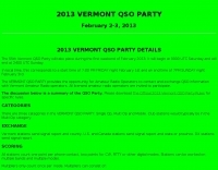 Vermont QSO Party