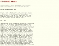 FT-1000D mic. modifications Picture