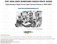 DXZone Boneyard Bluebook