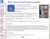 Historical Radio Society of Australia Inc.