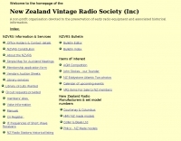 New Zealand Vintage Radio Society