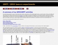 DL6JAN QRSS beacon experiments