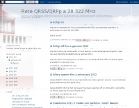 Rete QRSS/QRPp a 28.322 MHz