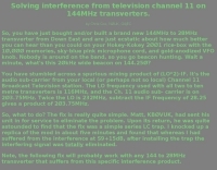 DXZone Television channel 11 interference.