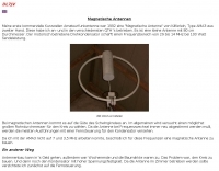 DL7JV Magnetic antennas