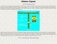 DXZone Ribbon Dipole