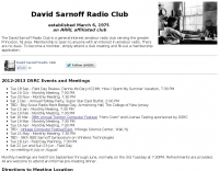 DXZone David Sarnoff Radio Club