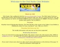 W8BLV Dial Radio Club Picture