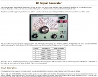 Restoring an RF Signal Generator