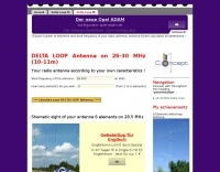 DXZone Delta loop antenna on  on 26-30 MHz