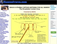 160m to 10m Sterba Curtain Antenna Picture