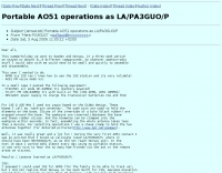 Portable AO-51 operations