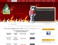 Butte County California Public Safety Scanner Picture