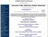 DXZone Vacuum Tube (Electronic Valve) Museum